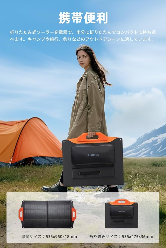 Amazon.co.jp: Philips (フィリップス) 60Wソーラーパネル